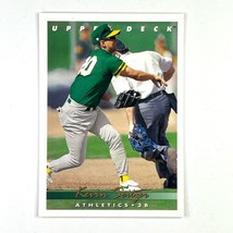 Kevin Seitzer 1993 Upper Deck Baseball Card MLB #616 Oakland Athletics - £1.25 GBP