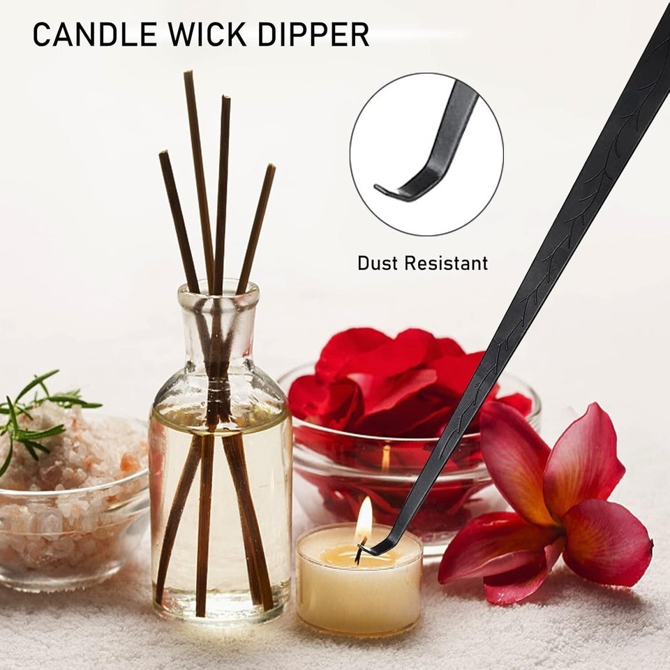 Candle Wick Trimmer, Snuffer & Electric Lighter set – Perfect Gift for Lovers Item image 9
