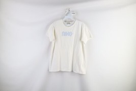 Vintage Nike Womens XL Spell Out Travis Scott Mini Swoosh T-Shirt White ... - $34.60