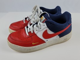 Nike Air Force 1 4th of July Size 7Y youth Red White Blue AF1 Low Very Good Cond - £56.37 GBP