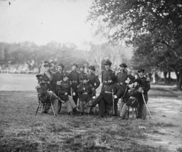 Union 3rd Pennsylvania Heavy Artillery Officers Virginia 8x10 US Civil W... - £6.89 GBP