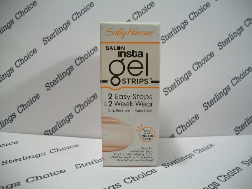 Sally Hansen Salon Insta Gel Strips #130 Sheer Ecstasy - $6.23