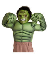 Disney Store The Avengers Incredible Hulk Deluxe Boys Costume Sz 9/10 - ... - £47.95 GBP