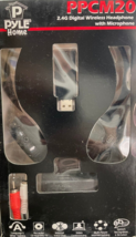 Pyle - PPCM20 - Wireless Headphones With Base Station & USB Transmitter - Black - $25.95