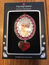 Swarovski Crystal Holiday Photo Frame Ornament “Best Grandma” Ships N 24h - £31.82 GBP