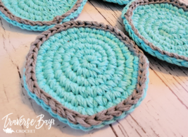 Crochet coasters pattern easy simple beginner PATTERN ONLY - £6.30 GBP