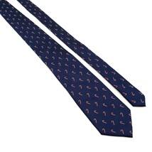 Club Room Mens Necktie Candy Cane Holiday Accessory Office Work Casual Dad Gift - £22.54 GBP