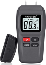 Proster Digital Moisture Meter for Wood with Backlight LCD Damp Tester D... - $19.50
