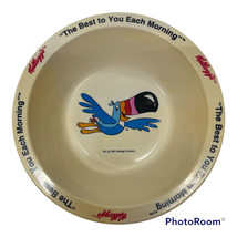 Vintage 1995 Kellogg&#39;s Collector Toucan Sam Cereal Bowl - £6.25 GBP