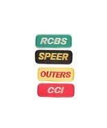 4 Firearms Patches Reloading CCI Speer RCBS Outers Advertising Patches V... - £8.17 GBP