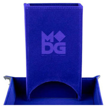 MDG Fold Up Velvet Dice Tower - Blue - $67.03 CAD