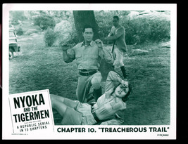 Nyoka and the Tigermen 11&quot;x14&quot; Lobby Card Kay Aldridge Clayton Moore - £48.69 GBP