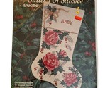 Bucilla Christmas Roses 16 Inch Stocking Cross Stitch Kit Holiday New #3... - £22.35 GBP