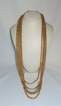 Lucian Piccard Necklace Multi Chain Vintage Jewelry - $54.45