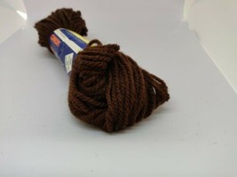 Caron Heavy Rug Yarn Brown 0005 70 Yards 1 skein - £7.00 GBP