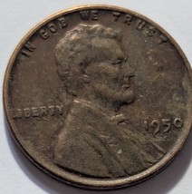 1950 Lincoln Wheat Ears Reverse Bronze Cent No Mint Mark - $49.95