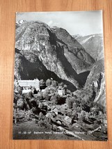 Vintage Real Photo Postcard RPPC, Stalheim Hotel, Naerodal Canyon, Voss, Norway - £7.59 GBP