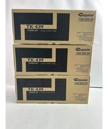 3 OEM Kyocera Copystar CS180,CS181,CS221 Black Toners TK-439, TK439 1T02... - $2,724.31 MXN