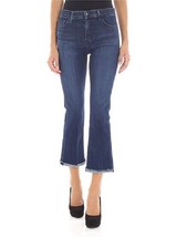 J BRAND Womens Jeans Selena Crop Boot Slim Good Vibes Blue 24W JB001668 - £68.22 GBP