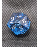 Vintage Gamescience Translucent Blue D20 (0-9) Twice Dice - €29,80 EUR