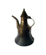 Vintage Copper Turkish Kettle Middle Eastern Arabic Dallah Hammered Coff... - £276.97 GBP