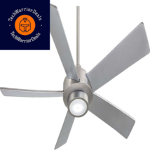 MINKA-AIRE F745-BN Sabot 52 Inch Ceiling Fan with Integrated Brushed Nickel  - £457.10 GBP