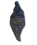 Rowe Pottery Works 1993? Salt Glaze Stoneware Santa  Hanging Tree Ornament - $38.02 CAD