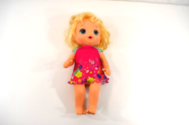Hasbro Baby Alive Potty Dance Talking Doll 2017 Blonde Hair Blue Eyes WO... - £22.60 GBP