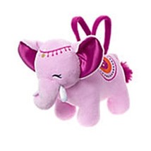 NWT Gymboree Girls Safari Pink Elephant Toy Purse NEW - $15.99