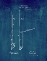 Post-Hole Digger Patent Print - Midnight Blue - £6.37 GBP+