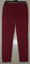 EXCELLENT WOMENS Simply Vera VERA WANG BRICK RED skinny PANT W/ POCKETS ... - $25.20