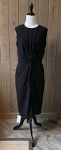 M.M. Lafleur 8 Dress Taylor 2.0 Sheath Dress Knot Twist Black Women&#39;s Work - £71.28 GBP