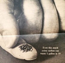 1961 Gulf Gas &amp; Oil Corporation Advertisement Carbon Waste Control DWJJ5 - $29.99