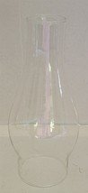 Vintage 7 5/8&quot; Clear Glass Hurricane Chimney Shade Candle Lantern Lamp #23 - $18.81