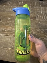 Minecraft Zak! Designs 20 Oz Water Bottle w/ Snap Lid &amp; Carry Handle - $13.74