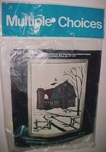Multiple Choices Stitchery Barn Item No. 01-263 Vintage 1976 New - £8.50 GBP