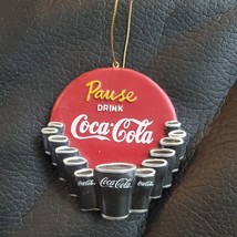 Coca-Cola Christmas Holiday Ornament - Pause Drink Coca Cola Kurt Adler 2003 - £7.58 GBP