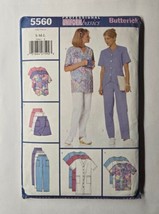 Butterick Pattern 5560 Misses&#39; Scrubs Dress, Top, Skort &amp; Pants Size S-M... - $8.90