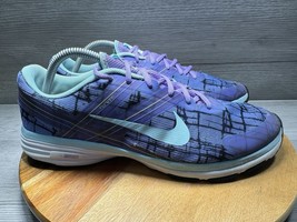 Nike Dual Fusion Tr 2 Print Trainers Women&#39;s Shoes Sz 12 Lavender (631661 502) - £22.72 GBP