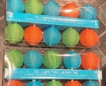 2 Packs of 10 Patio Lantern Lights *NEW* xx1 - $15.99