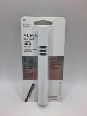 Almay One Coat Mascara Triple Effect 503 Blk Brn & Smart Shade 300 Med Lot NEW Item image 4