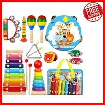 Safe and Fun Toddler Musical Instruments Set - Develop Rhythm &amp; Creativity - $688.90 MXN