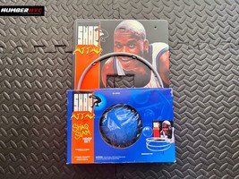 Vintage &amp; Very Rare 1993 Kenner Shaq Attaq Slam Hoop Set Backboard Rim Ball Net - £234.66 GBP