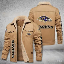 beige winter cotton jacket Mens Arctic Camo Ravens  Salute Service Balti... - $88.00