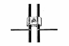 Gridwall Joining Clips Connectors for Grid Panels - Black Color - Box of... - £14.05 GBP+
