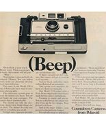 1970 Polaroid Camera Models 350 360 Advertisement Film Photography DWII18 - $42.03 CAD