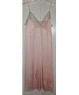 EXCELLENT WOMENS Vintage MONTGOMERY WARD PINK FULL SLIP  SIZE 34 - €21,95 EUR