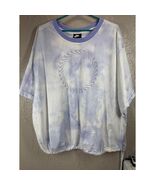 Nike Women&#39;s Crop Top Sportswear Icon Clash Mesh Shirt Lavender Size Plu... - $35.04 CAD