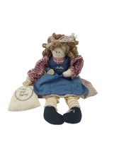 1997 House of Lloyd Mom&#39;s Fix It Shop Boo Boo Rag Cloth Doll 18 inch - £13.58 GBP