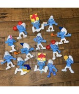 Smurfs Figures McDonalds Happy Meal 2011-2013 Lot Of 13 Pre Owned Smurf ... - £13.17 GBP